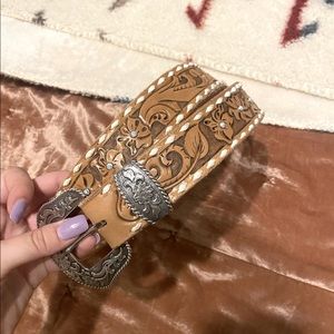 Fooled Leather Belt from SpursNSnaps